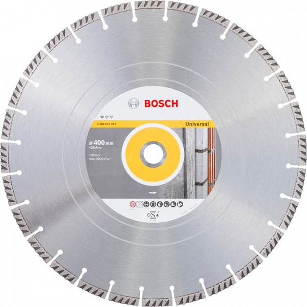 Діамантове коло Bosch Universal, 400x20x3,2 мм (2608615073)  фото 1