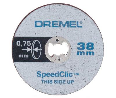 Круг отрезной по металлу DREMEL SpeedClic SC409 (5 шт) 