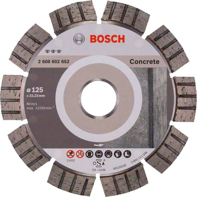 Діамантове коло Bosch Expert for Universal, 125×22,23×2,2 мм (2608602565) 