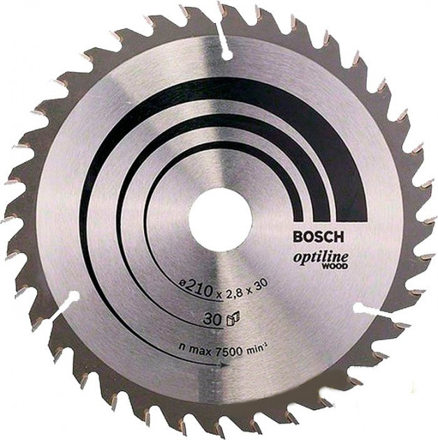 Пильний диск Bosch Expert for Wood 210×2,8×30, 30 ATB (2608644058)  фото 2