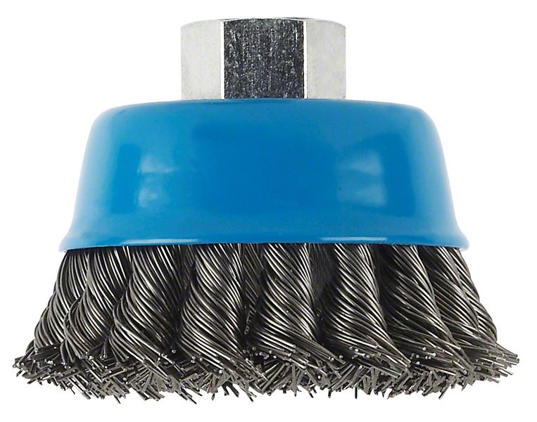 Чашкова щітка Bosch Heavy for Metal M14 0.8 X 90 мм пучки сталь 150 (1608614000) 