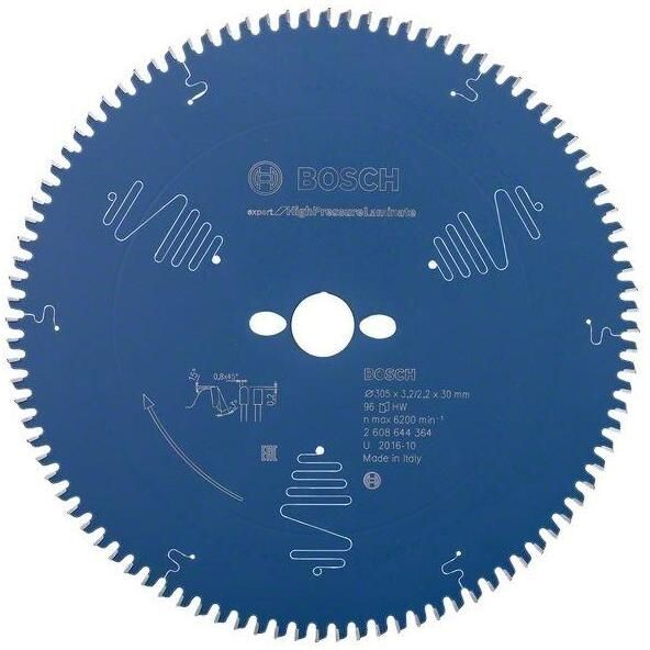 Пильний диск Bosch Expert for High Pressure Laminate 305x30x3.2/2.2x96 T (2608644364)  фото 1