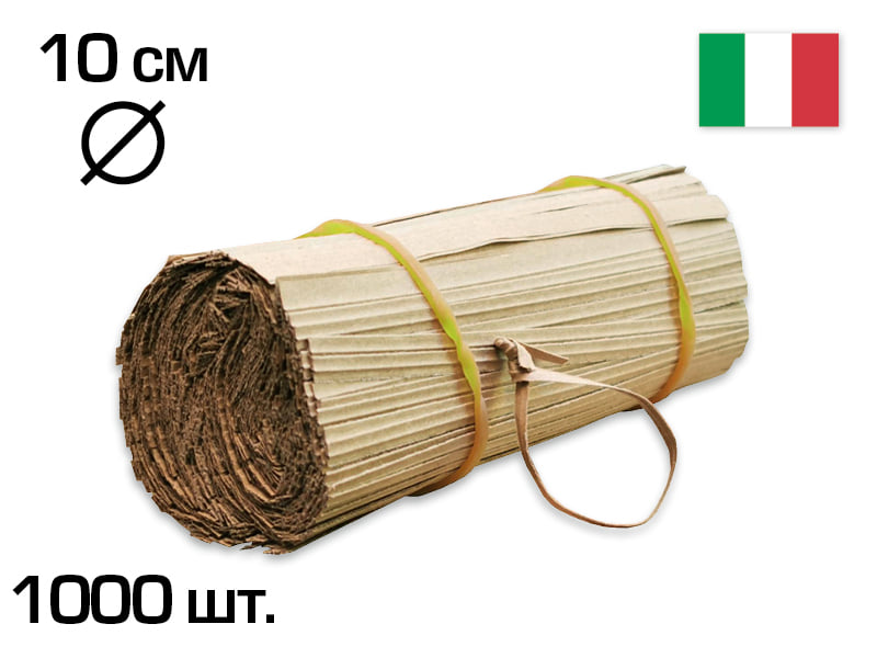 Підв`язка для рослин 10смХ1000 гнучкий сталевий дріт у паперовій оболонці (23FCSPE10) 
