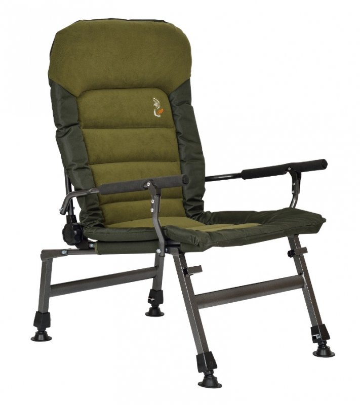 Кресло карповое Elektrostatyk FK6 усиленное с подлокотниками нового образца (FK6) 
