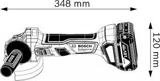 Акумуляторна кутова шліфувальна машина (болгарка) Bosch GWS 180-LI (06019H9021)  фото 7